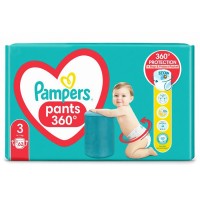 Подгузники-трусики детские Pampers Pants, размер 3 (6–11 кг), 62 шт